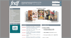 Desktop Screenshot of fndf.org