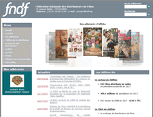 Tablet Screenshot of fndf.org
